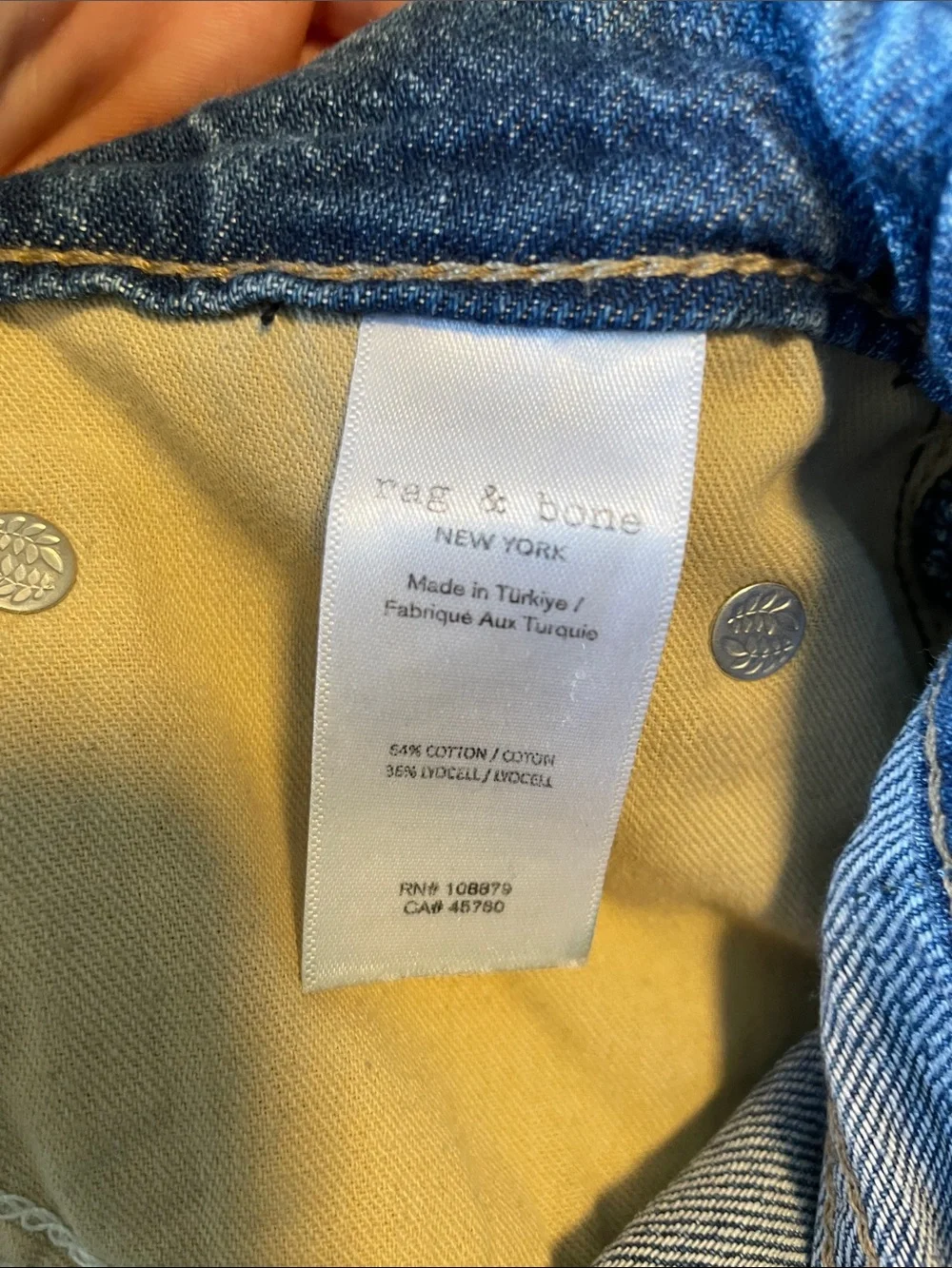 Rag & Bone Featherweight Dre Low Rise Baggy Boyfriend Jeans Women’s 29 Millerton